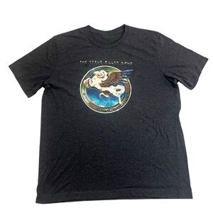 Steve Miller Band 2014 Concert Pegasus print Graphic T-Shirt SZ‎ L